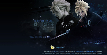 Final Fantasy VII: Cloud Strife fanlisting